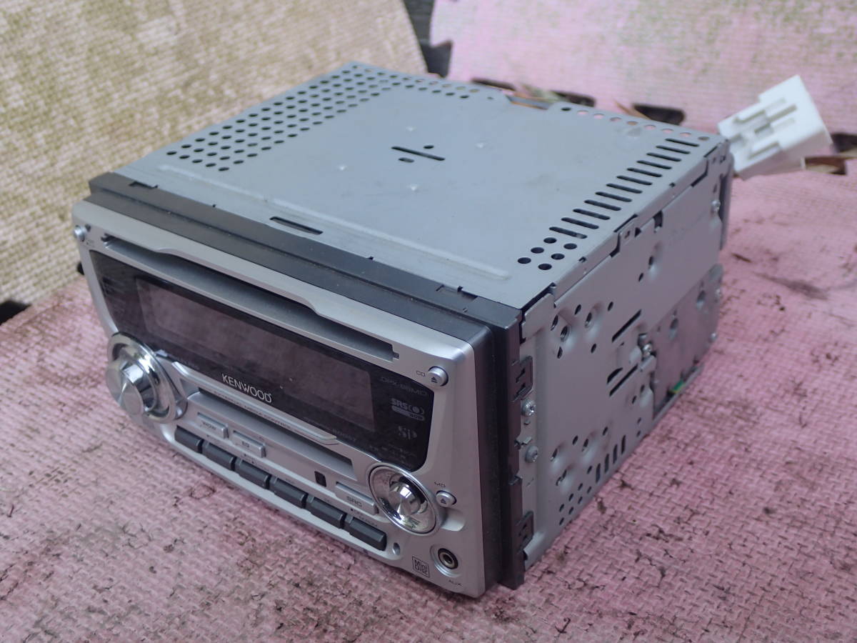 中古品】★ケンウッド★DPX66MDD★ＣＤ/ＭＤデッキ★動作OK★①_画像2