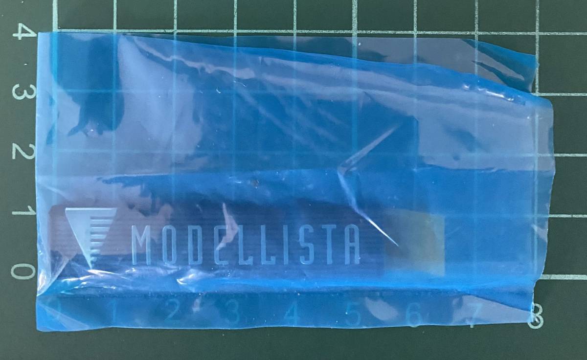 JMT2★新品未使用★MODELLISTA製 トヨタ モデリスタ 純正 エンブレム プレート エアロ スポイラー★1P 両面テープ付き★約横55mm×約縦12mm