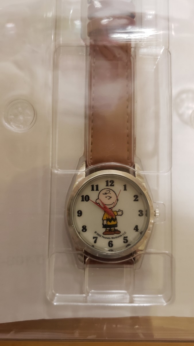 大人MUSE チャーリー・ブラウン ヴィンテージ調 腕時計 宝島社 付録 PEANUTS スヌーピーの画像1