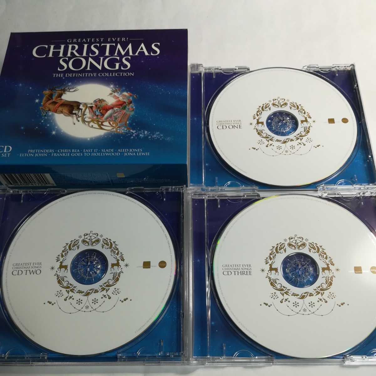 「Greatest Ever! Christmas Songs　The Definitive Collection」3枚組CD　クリスマスソング　洋楽オムニバス　全54曲　X'mas_画像3