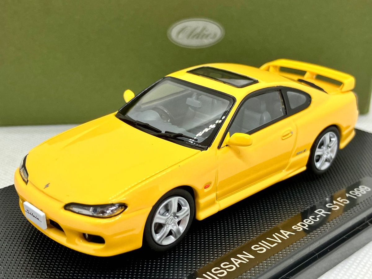 ★1/43★ニッサン シルビア スペックR S15 1999★イエロー★EBBRO エブロ 44619★日産★