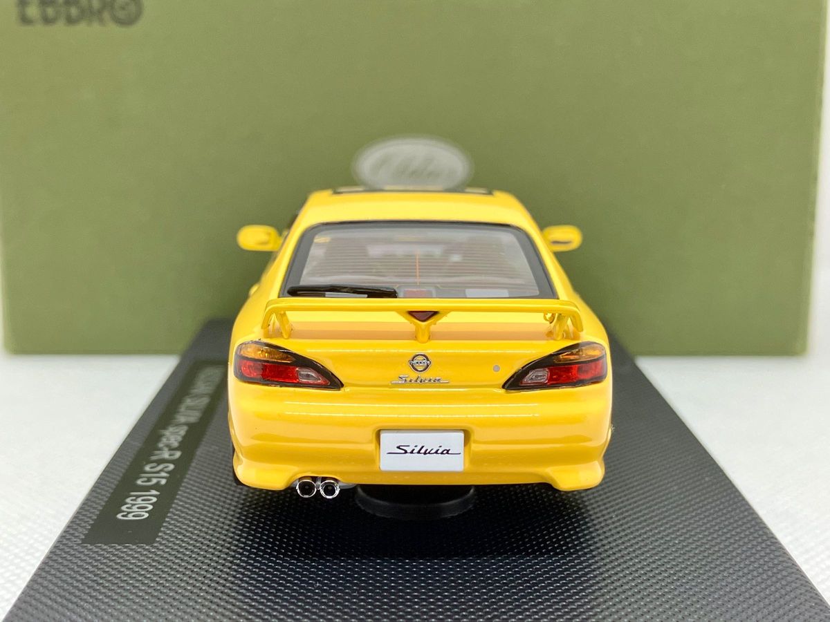 1/43 ニッサン シルビア スペックR S15 1999 イエロー EBBRO 1/43 ニッサン シルビア スペックR S15 1999 イエロー EBBRO
