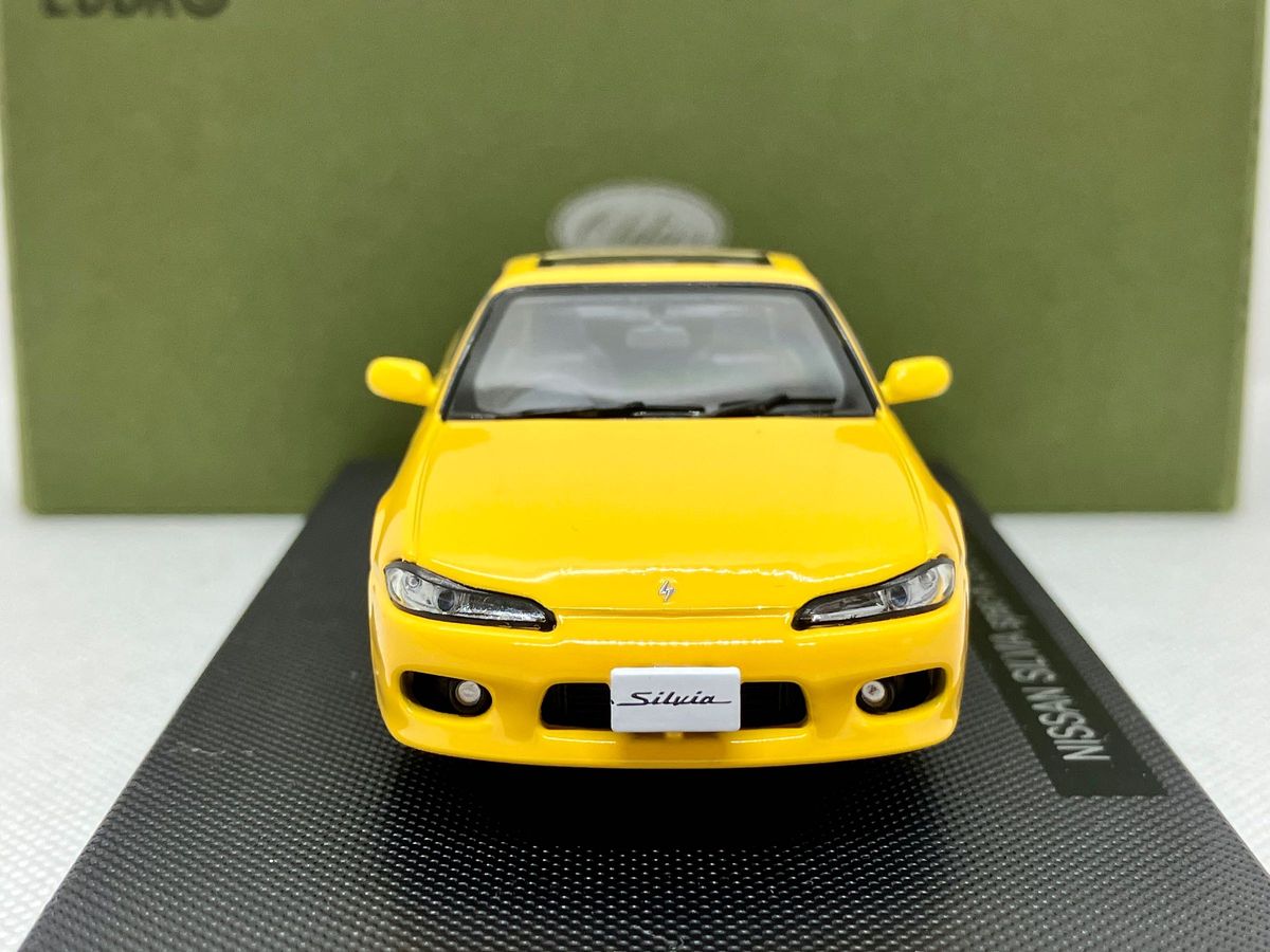 1/43 ニッサン シルビア スペックR S15 1999 イエロー EBBRO 1/43 ニッサン シルビア スペックR S15 1999 イエロー EBBRO