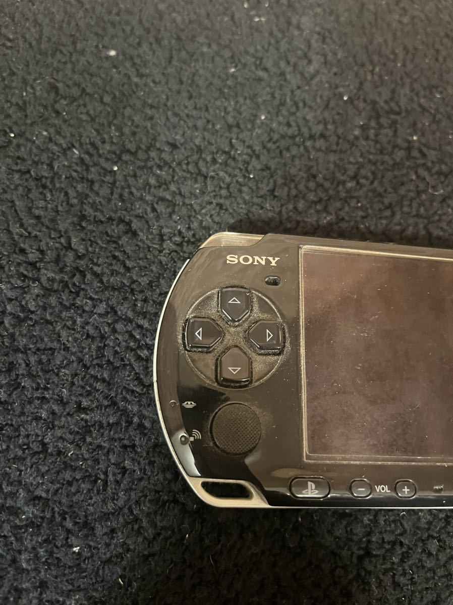 SONY ソニー PSP本体（PSP-3000/ピアノブラック） PSP ブラック　現状品　_画像3