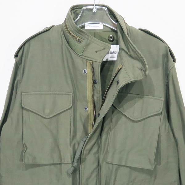 WTAPS ダブルタップス アウター WMILL-65/JACKET. NYCO.SATIN BRDT-JKM01 ミリタリージャケット M-65 オリーブ dez_画像2