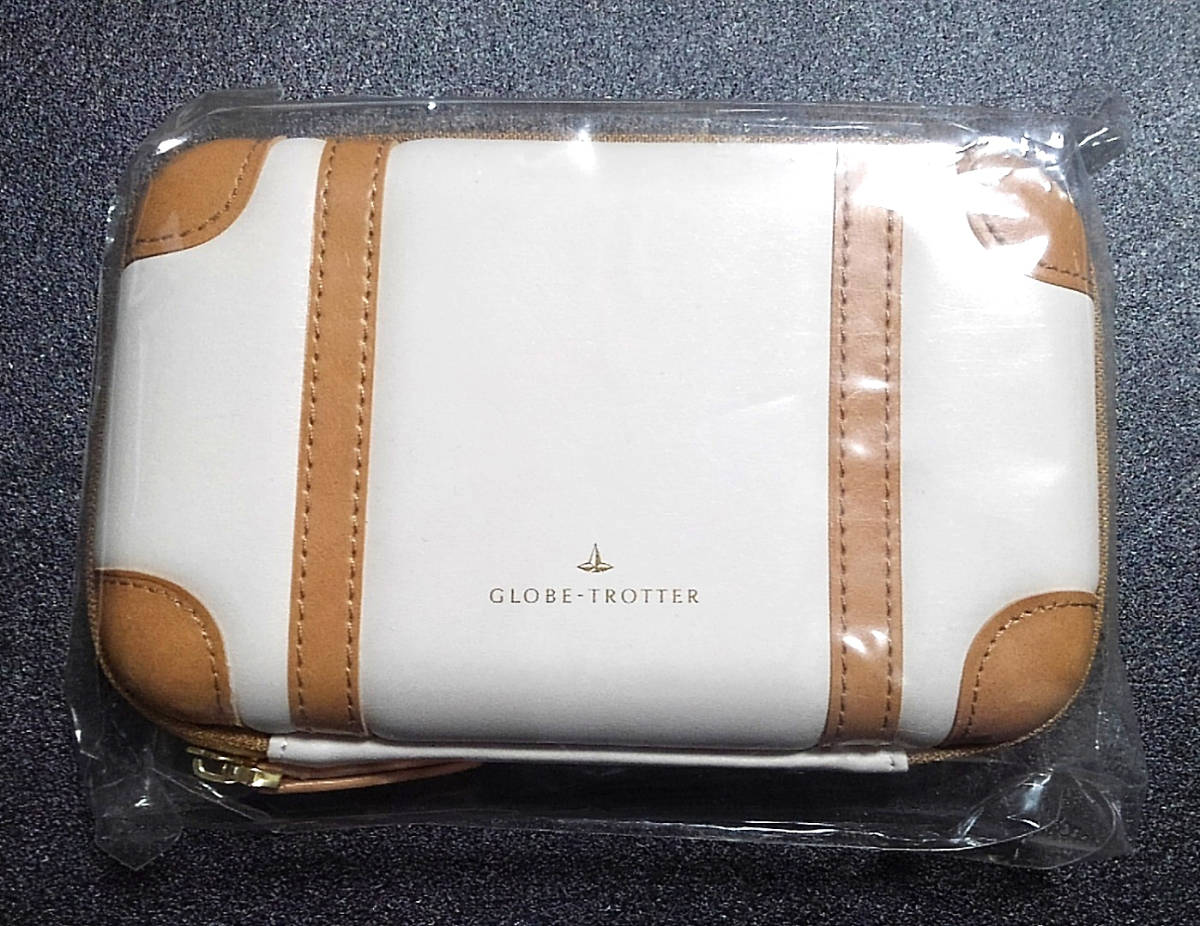 即決 新品 未使用 ANA グローブトロッター アメニティ ケース globe trotter ポーチ ビジネスクラス 全日空_画像2