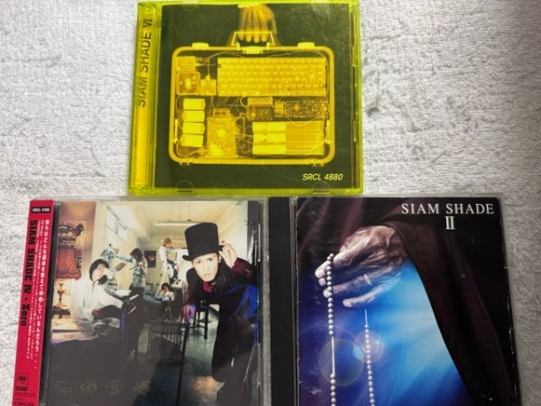 SIAM SHADEシャムシェイド オリジナルアルバムCD3枚セット 「SIAM SHADE Ⅵ」「SIAM SHADE Ⅳ・Zero」「SIAM SHADE Ⅱ」_画像1