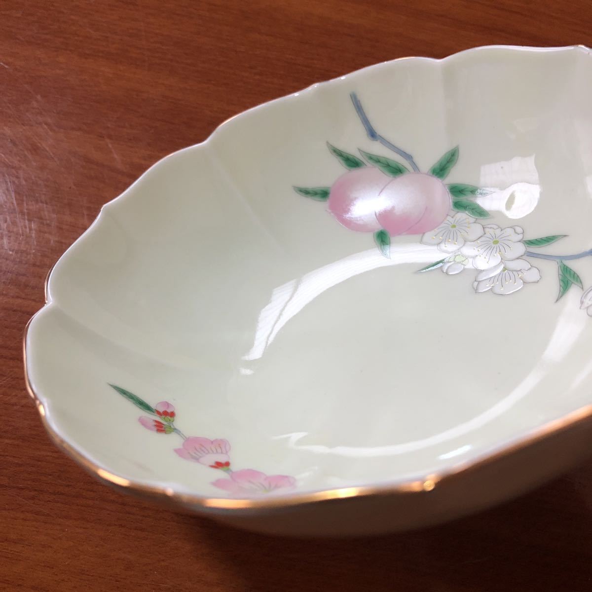 送料無料〉深川製磁 桃華 小皿 大皿 取皿 廃盤品 デザートカップ 送料無料〉深川製磁 桃華 小皿 大皿 取皿 廃盤品 デザートカップ