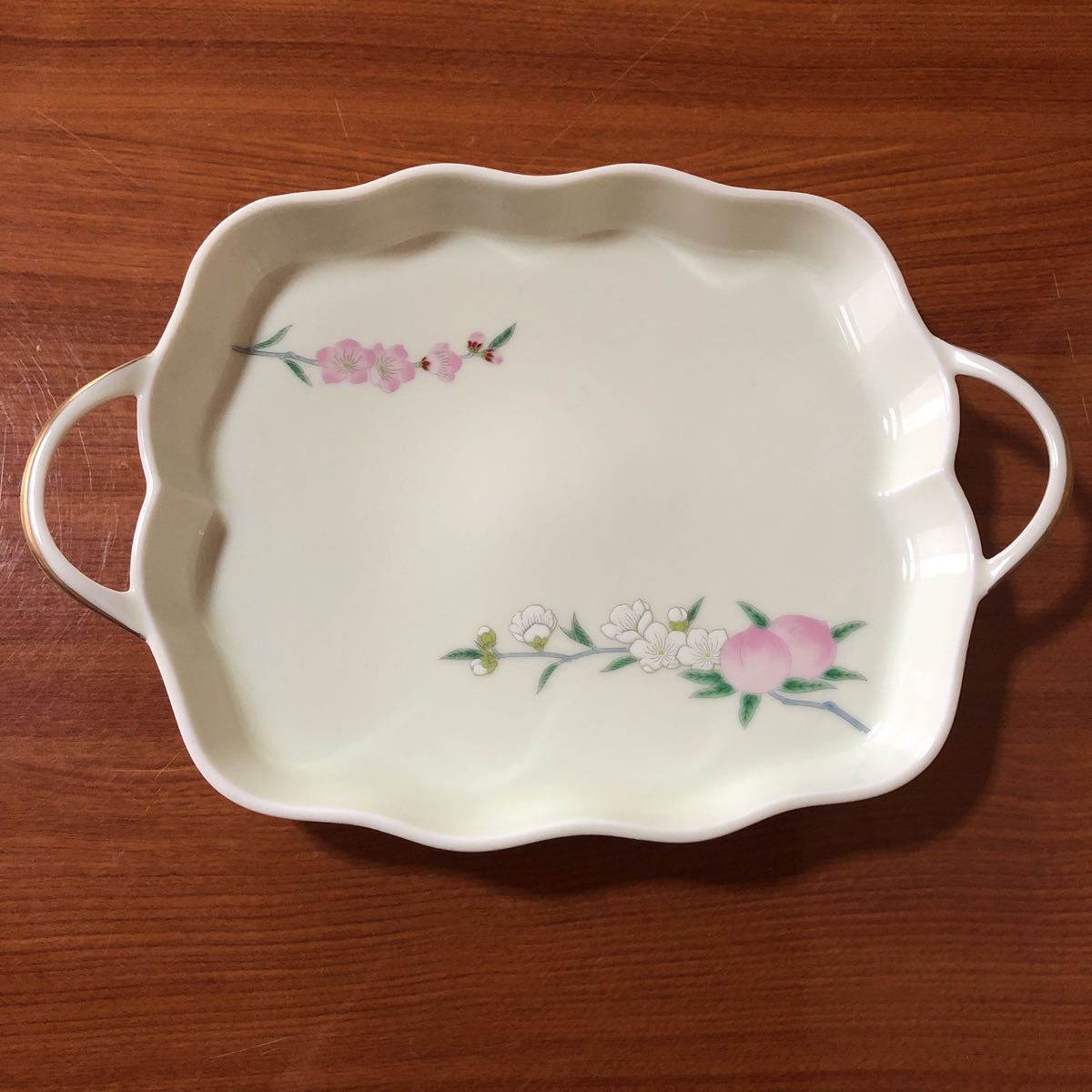 送料無料〉深川製磁 桃華 小皿 大皿 取皿 廃盤品 デザートカップ 送料無料〉深川製磁 桃華 小皿 大皿 取皿 廃盤品 デザートカップ