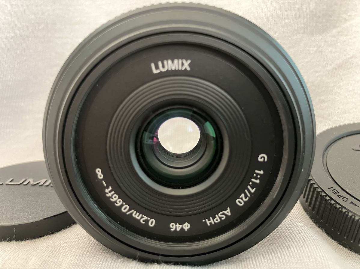 美品　Panasonic LUMIX G 20mm F1.7 ASPH. H-H020 _画像1