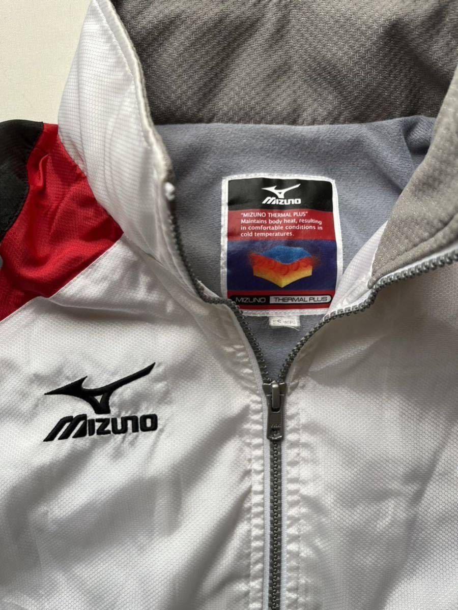 MIZUNO THERMAL PLUS メンズ SS 裏地付き ウィンドブレーカー ジャケット / ミズノ サーマルプラス スポーツ トレーニング_画像4