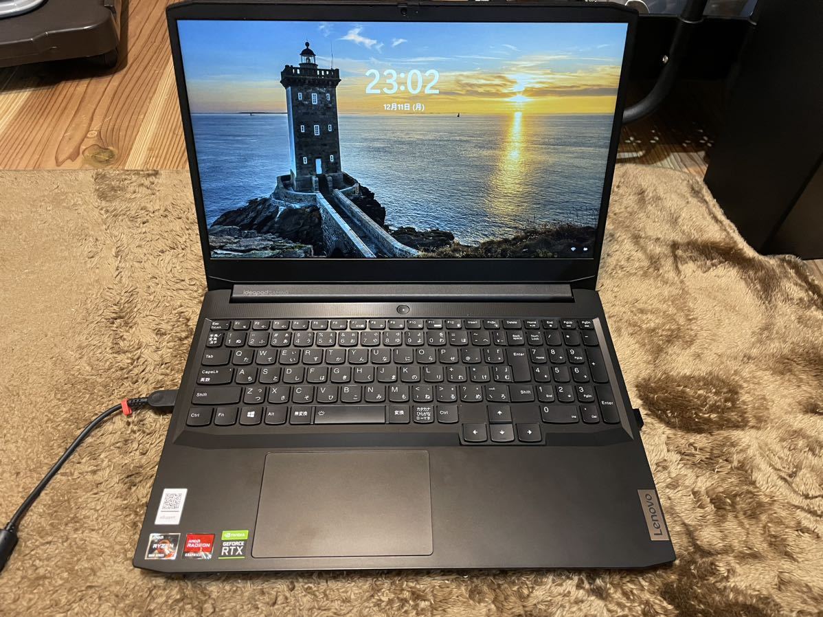 Lenovo ideapad gaming3 15ACH6 ryzen7 5800H rtx3050ti_画像1