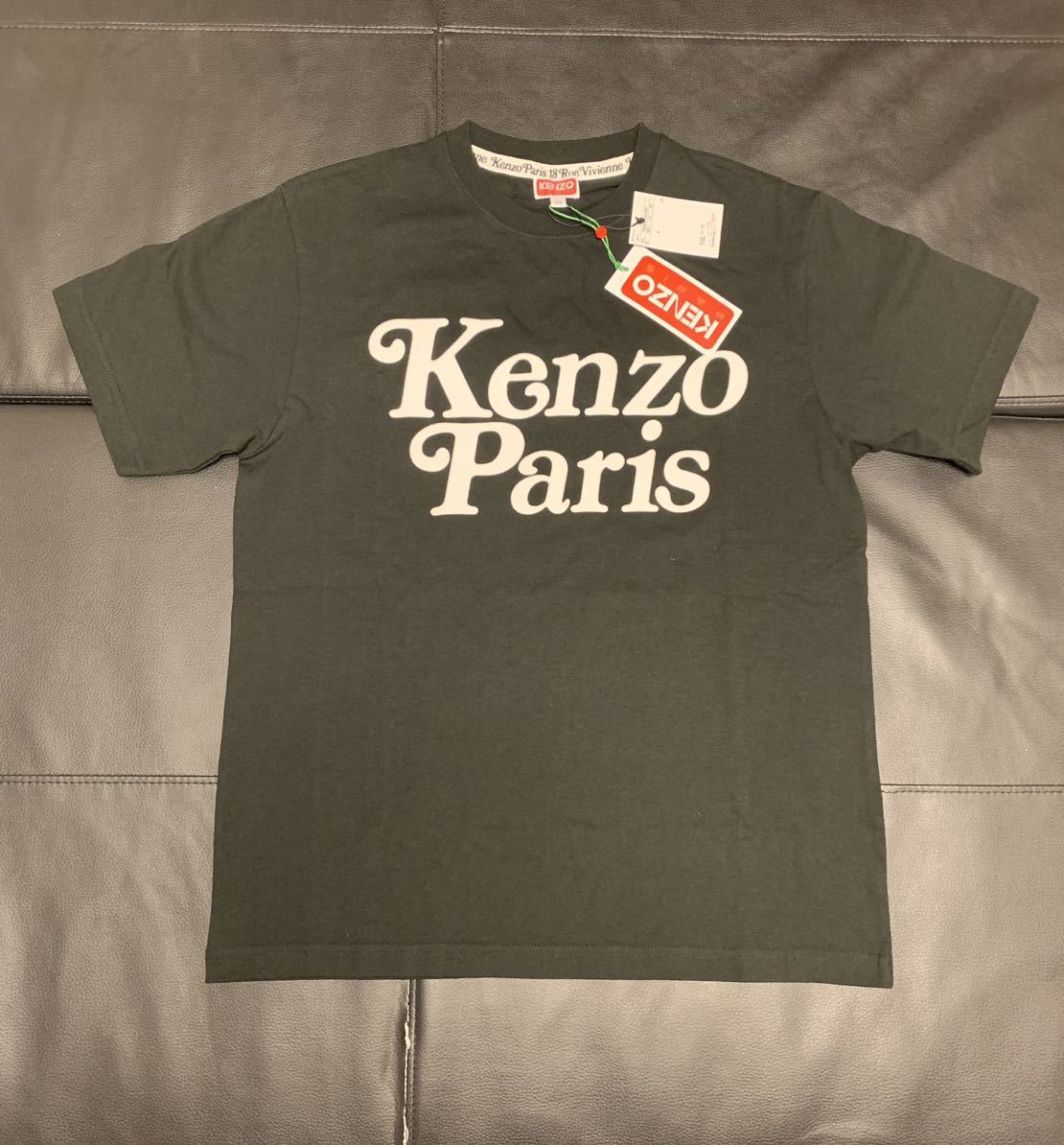 売り切り！直営店購入KENZO×VERDY 半袖Tシャツ ブラック XSサイズ ケンゾー_画像1