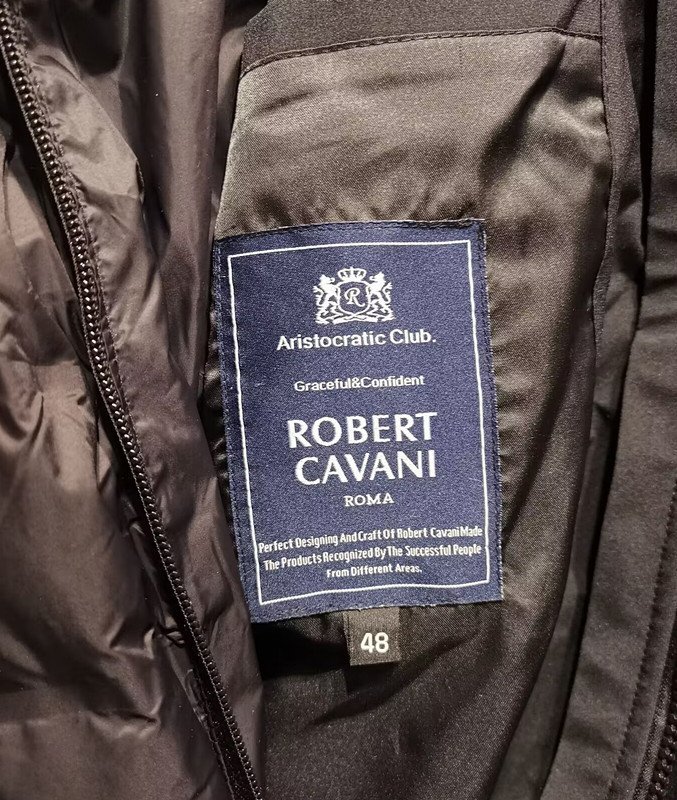 最高級*定価16万◆イタリア・ローマ発*ROBERT CAVANI・インナーダウン・２way着用・超防寒・登山・防水ダウンジャケット・イタリア48/白_画像3