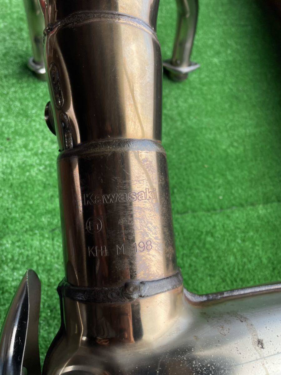  Kawasaki Z900RS original muffler.