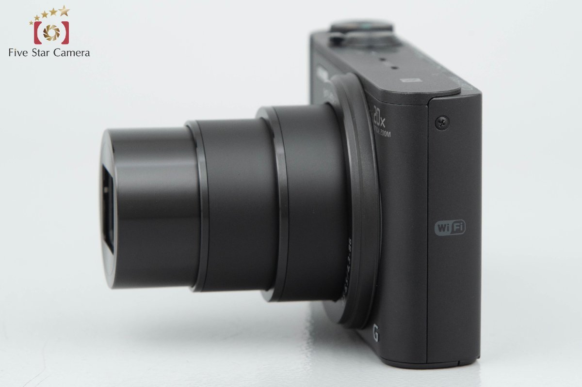 【中古】SONY ソニー Cyber-shot DSC-WX350 ブラック コンパクトデジタルカメラ 元箱付き_画像6