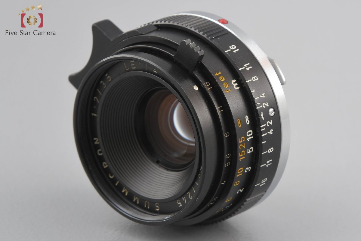 Leica ライカ SUMMICRON 35mm f/2 第2世代 ライカMマウント カナダ製【オークション開催中】_画像3