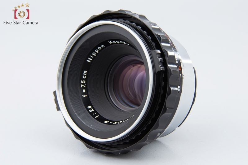 【中古】 Nikon ニコン NIKKOR-P 75mm f/2.8 ゼンザブロニカ EC S2 S2A用_画像3