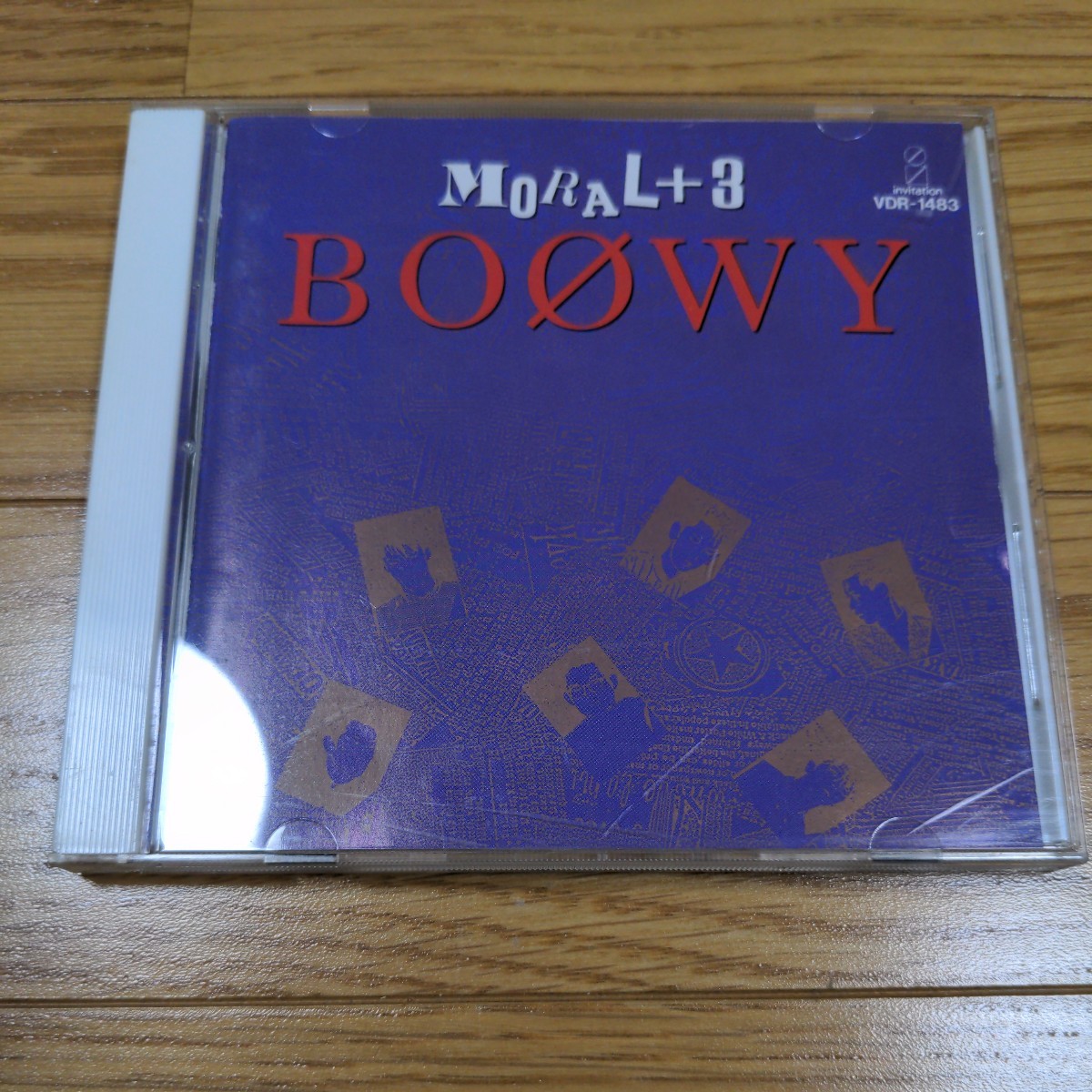 CD◆MORAL +3/BOOWY 氷室京介 布袋寅泰　VDR 1483　モラル　ボウイ_画像1