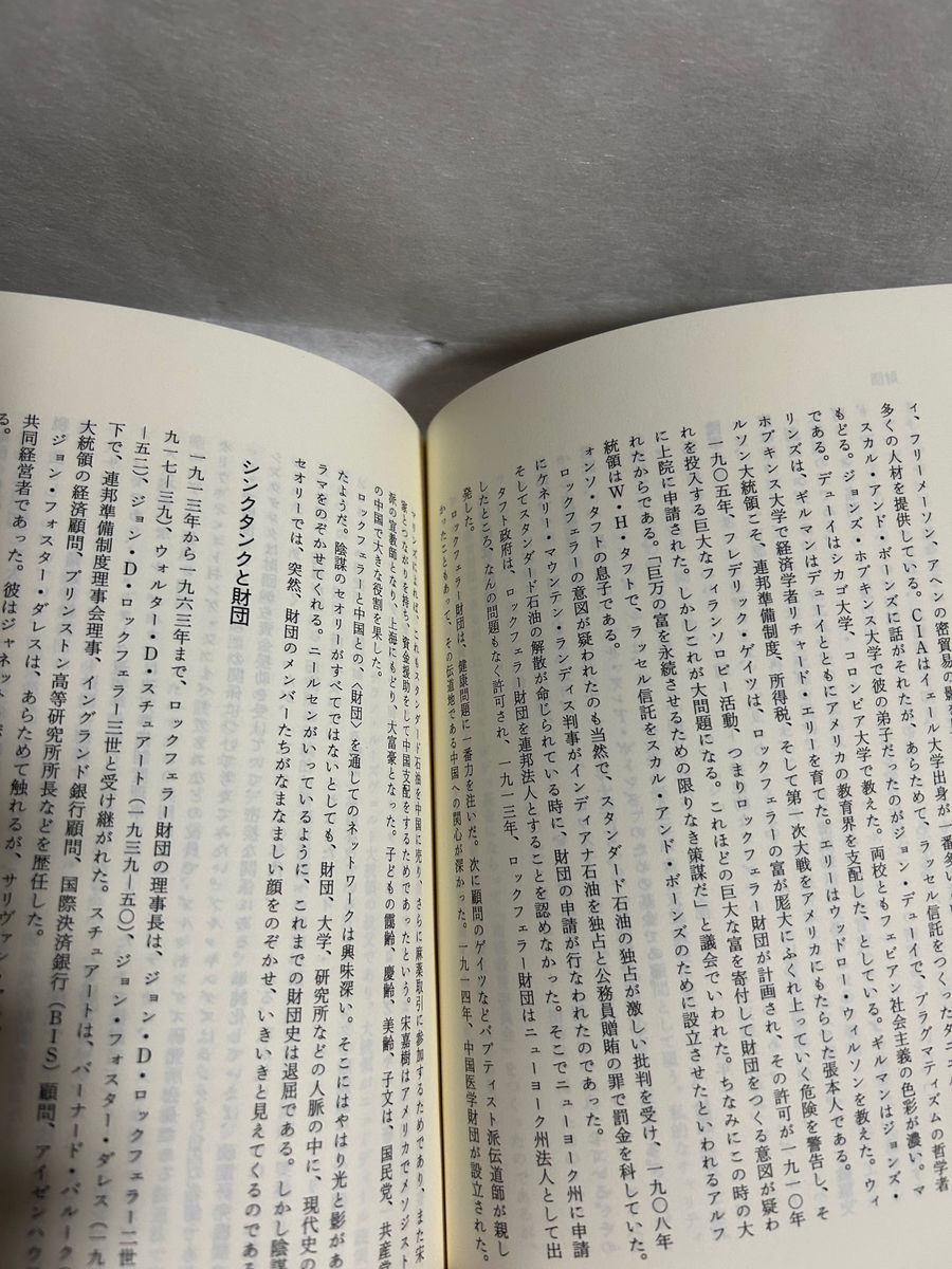 陰謀の世界史　コンスピラシー・エイジを読む 海野弘／著