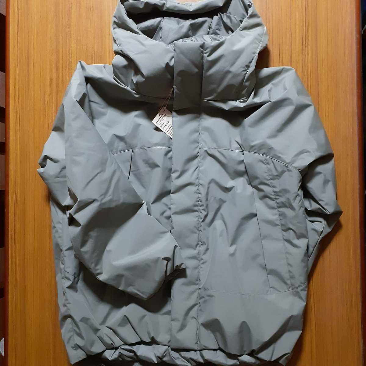 [新品未使用品]　無印良品 あったか中わた洗えるフードジャケット カラー：スモーキーグリーン サイズ：XL 　完売モデル　送料無料