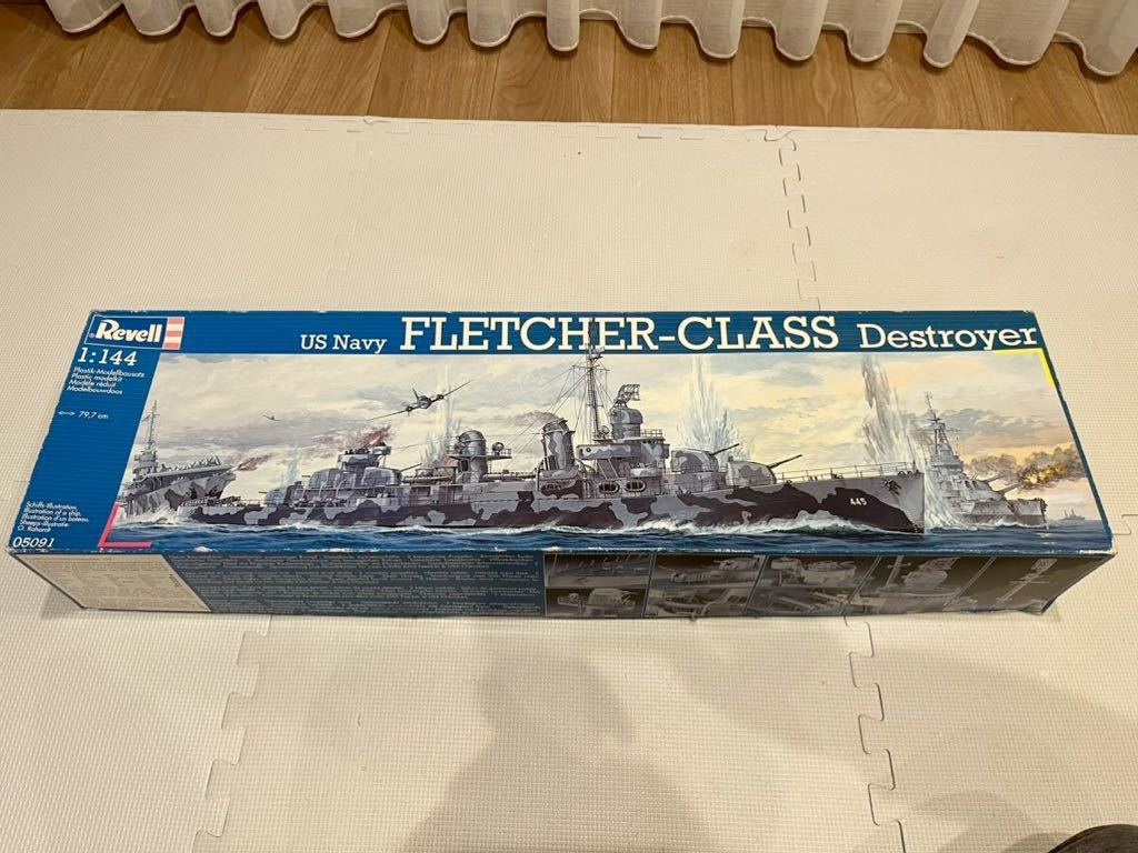 1/144 Revell レベル アメリカ 海軍 駆逐艦 フレッチャー級 Fletcher-class Destroyer