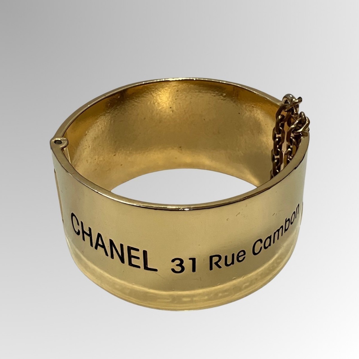 1円スタート／CHANEL／シャネル／ヴィンテージ／31 Rue Cambon／ブレスレット／バングル_画像4