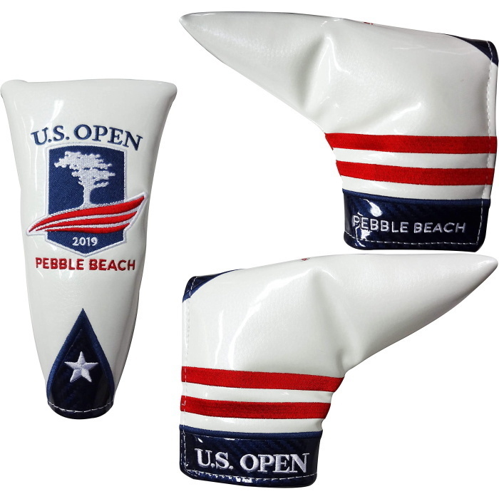 1円★US OPEN　PEBBLE BEACH パターカバー(WH)★送料無料★USオープン/ペブルビーチ★_画像2