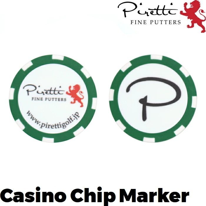 ★ Piretti Piretti Casino Chip Marker (зеленый) ★ почтовая бесплатная доставка ★