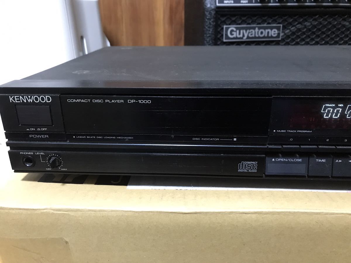 KENWOOD DP-1000 1980年代初期型CDデッキ　ジャンク　宅急便EAZY（ヤマト）１００ｃｍサイズ_画像5