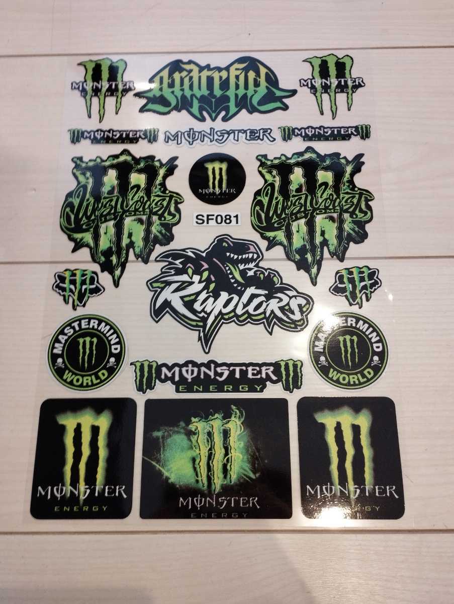 モンスターエナジー　ステッカー　車ステッカー　バイクステッカー　moto motoGP monster energy ガレージ　ヘルメット　工具箱　スノボ　_画像1