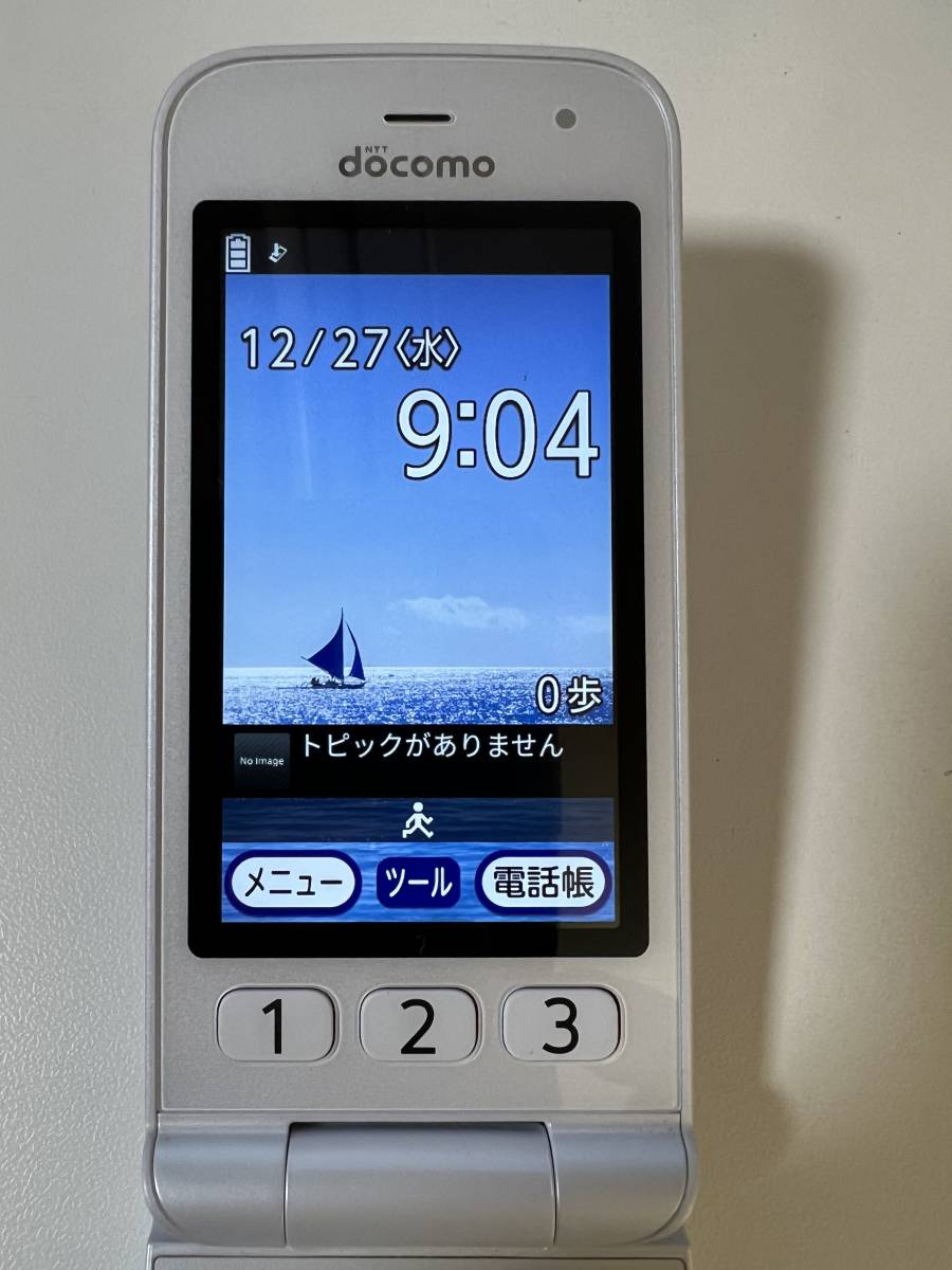 FUJITSU 富士通 らくらくホン F-01M フィーチャーフォン ガラケー_画像2