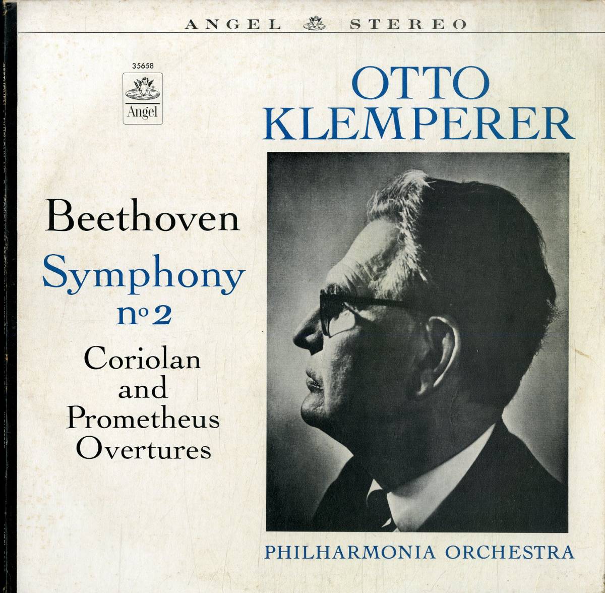 A00539824/LP/オットー・クレンペラー「ベートーヴェン/Symphony No.2 In D Major」_画像1