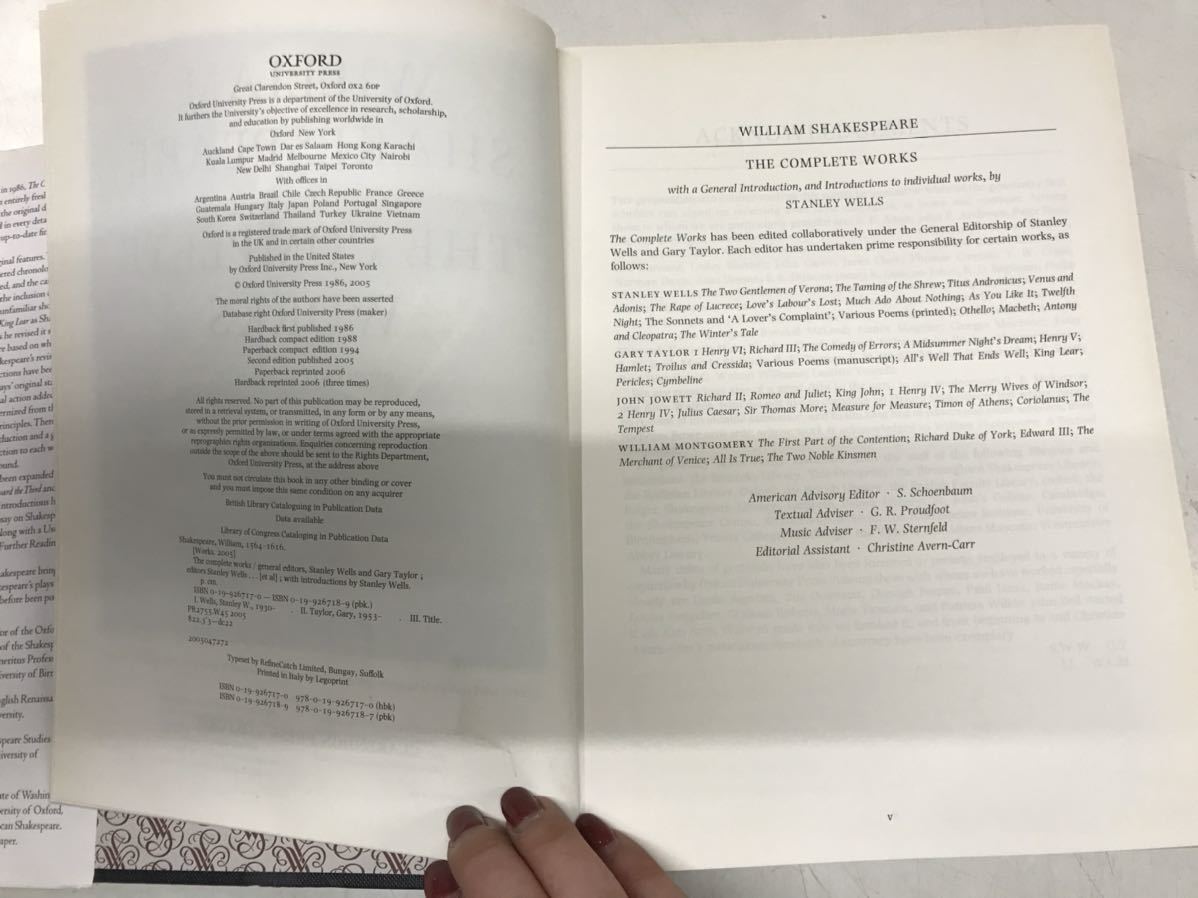 s1218-14.洋書/THE OXFORD SHAKESPEARE/シェークスピア/ディスプレイ/インテリア/クラシック/アンティーク/ヴィンテージ/小物/装飾/_画像3