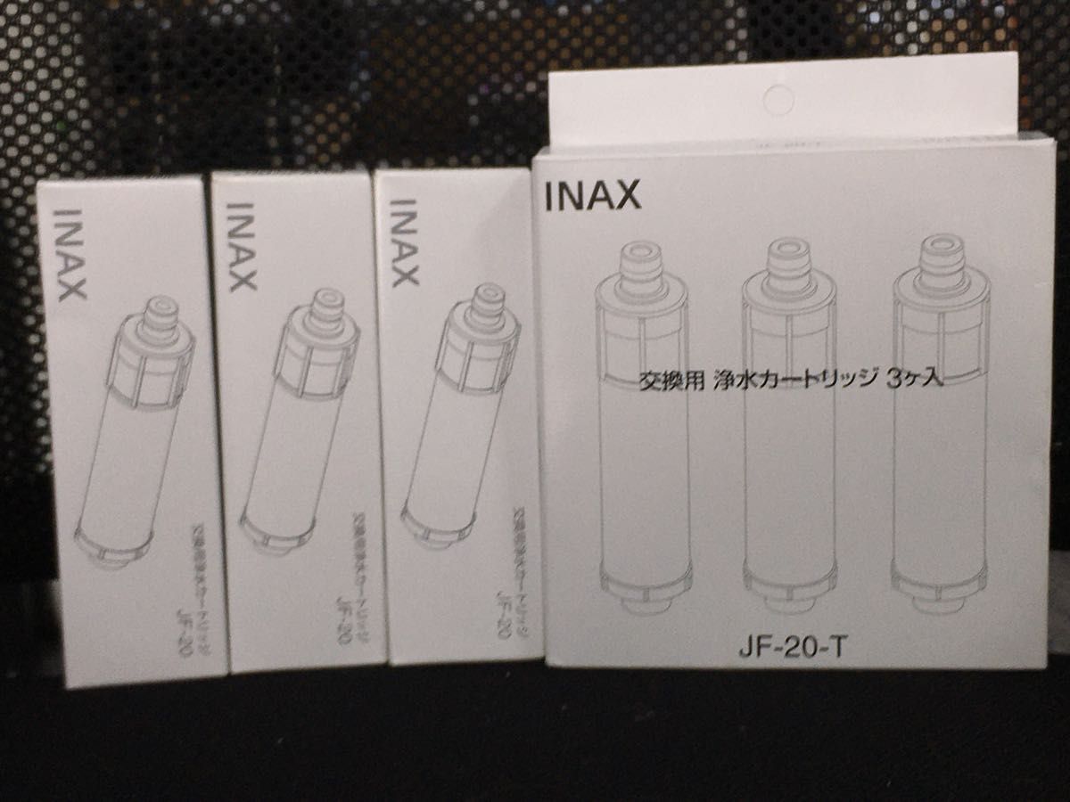 ３本セット入り LIXIL INAX 浄水カートリッジ JF-20-T リクシル イナックス 交換用浄水器カートリッジ 塩素