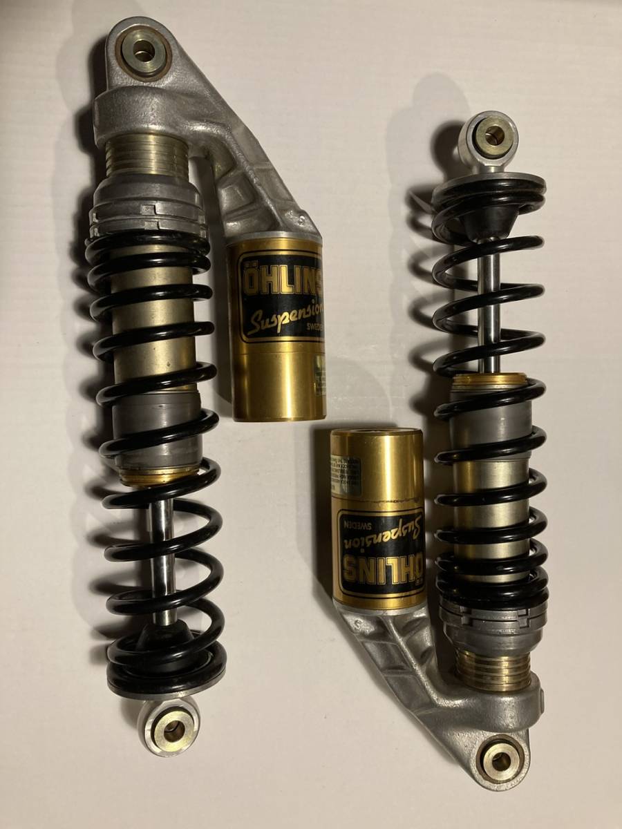  Ohlins задняя подвеска V-124 DU2444 старый модель gaikotsu каркас Ducati mhr900 900ss bevel Bevel прекрасный б/у Vintage 