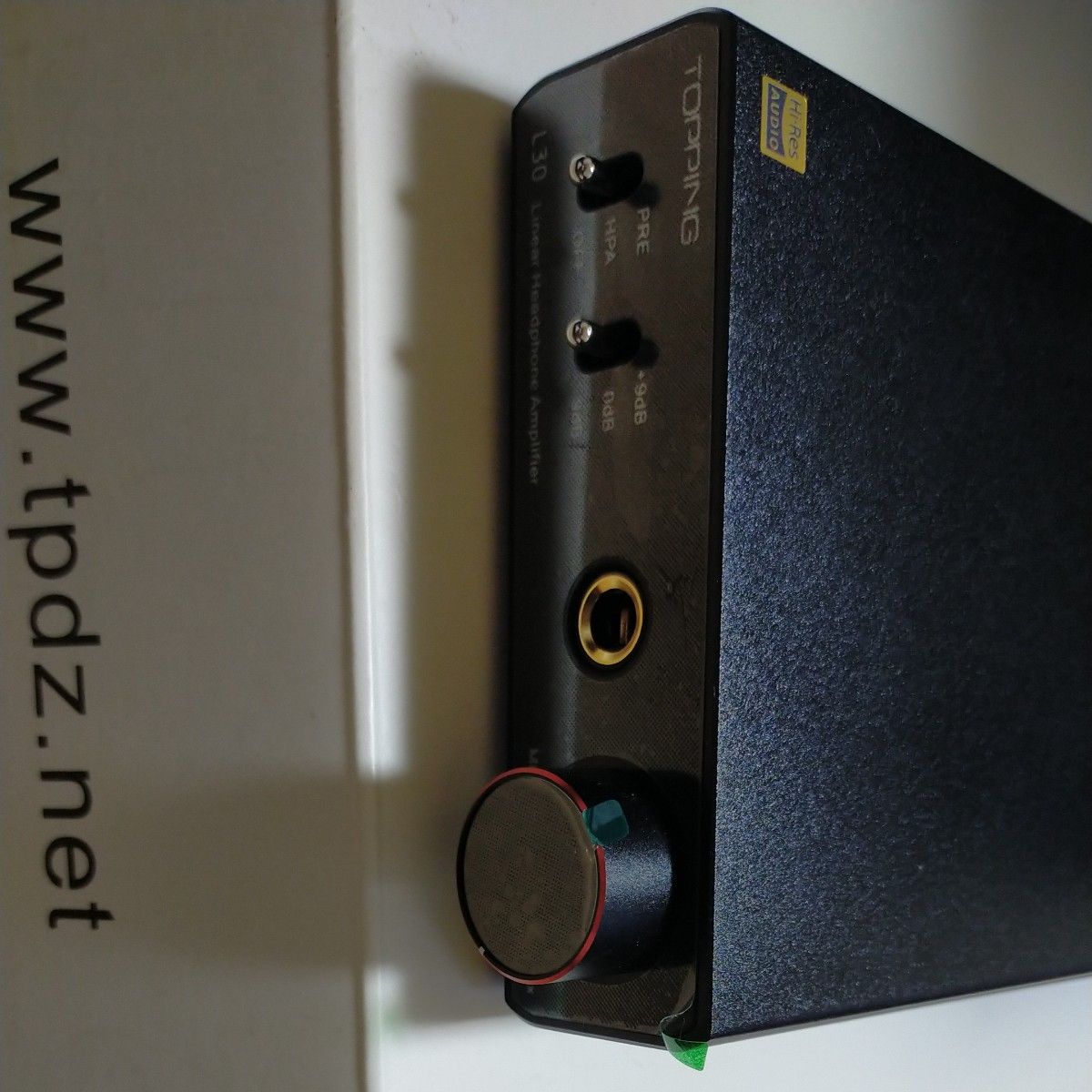 Topping L30 DAC ヘッドホンアンプ ハイレゾ プリアンプ 3段階ゲイン設定 NFCA回路搭載 3500mWx2