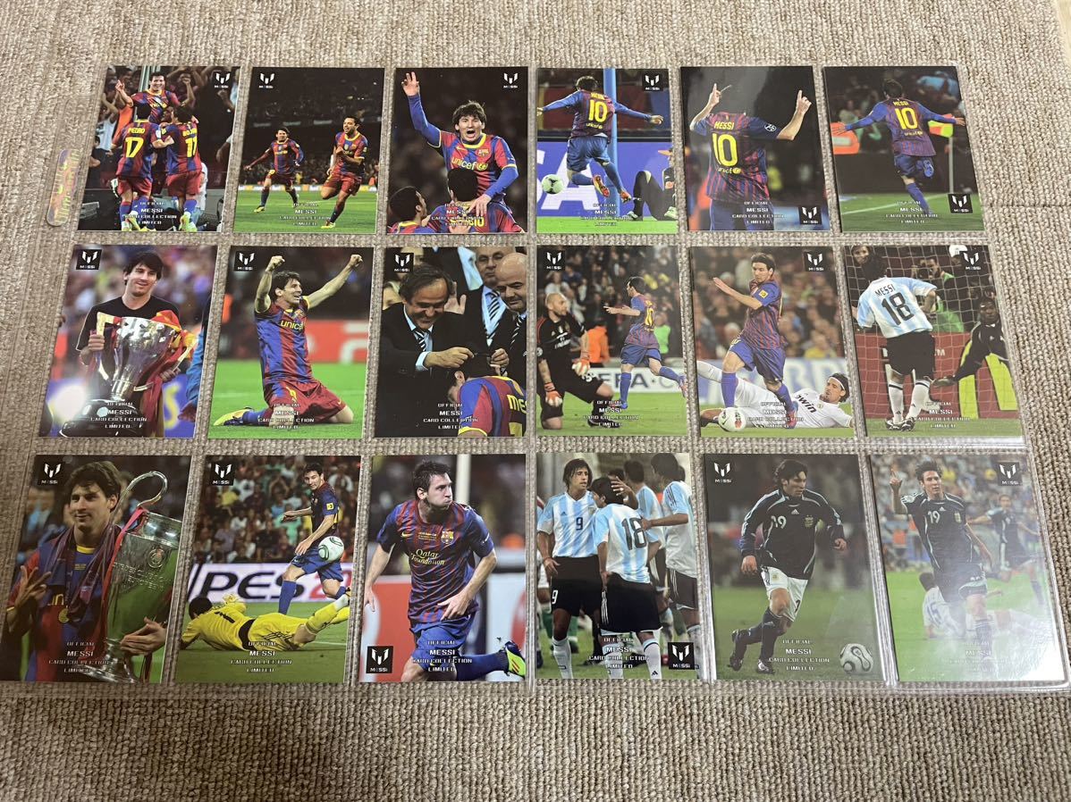 ★ICONS MESSi★限定版フルコンプリート89種 メッシ_画像2