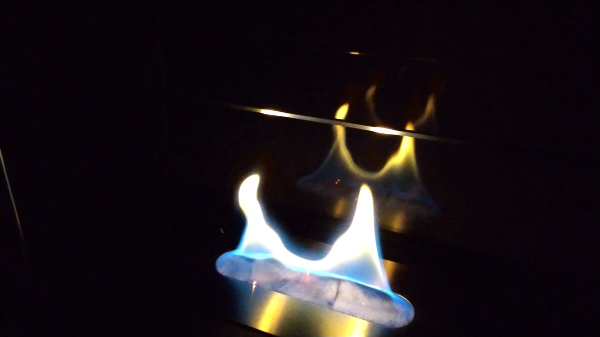 グリーンメタルファイバー5g バイオエタノール暖炉用 揺らめく光線