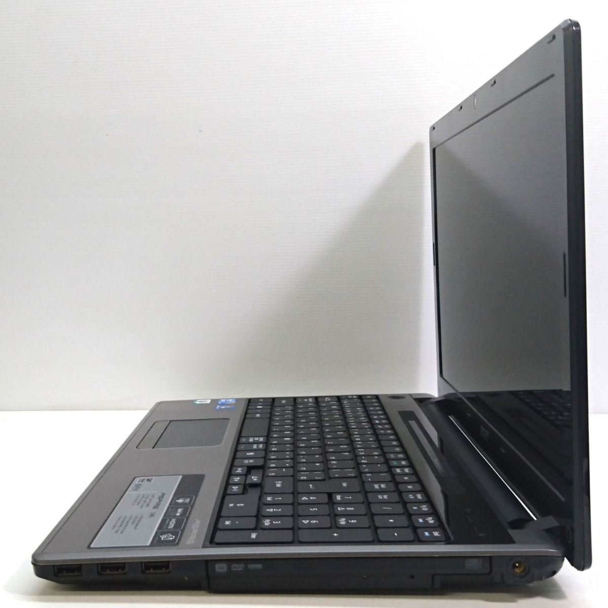 現状品 Linux acer 15.6インチ Aspire 5745 Ubuntu/Core i5-M460 [M7519]_画像3