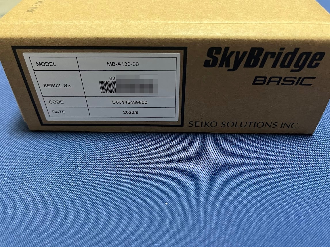 [美品] セイコーソリューションズ マルチキャリアLTE対応 IoTルーター SkyBridge BASIC MB-A130_画像3