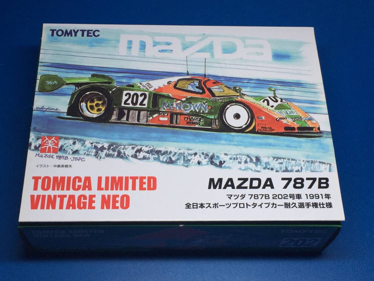 TOMICA LIMITED VINTAGE NEO　1/64　MAZDA 787B マツダ787B 202号車　1991年　全日本スポーツプロトタイプカー耐久選手権仕様_画像1