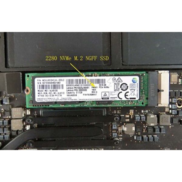 新品良品即決■送料無料 MacBook Air Pro用M.2 NVME SSD変換アダプター（2013-2017）A1465 A1466 A1419 A1398 A1502 用_画像6