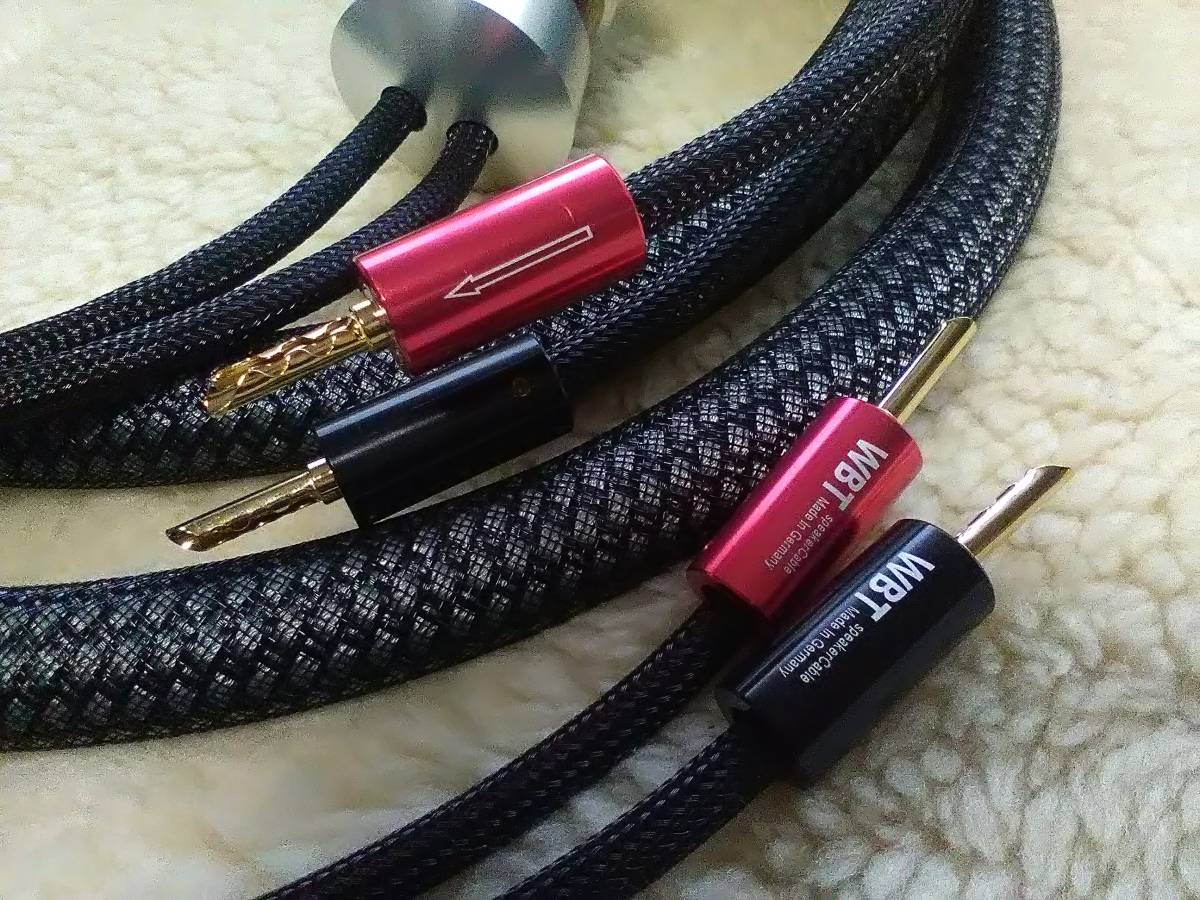  super he vi - sound * K.K. Reference 3040* speaker cable 2.0m pair unused new goods 