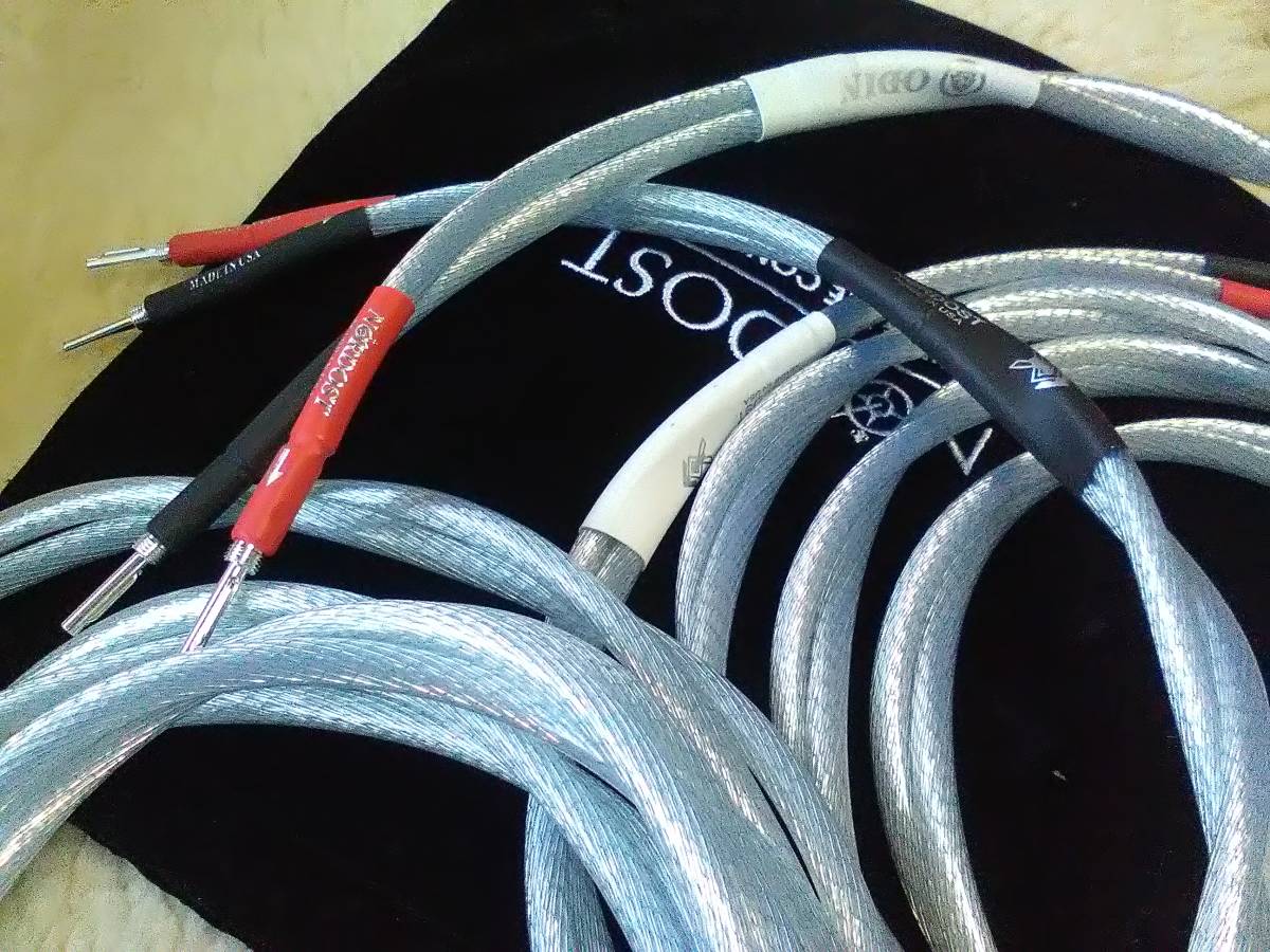 Nordost Odin 1st ge☆ 5N OFC 50Mシルバープレート スピーカー Nordost Odin 1st ge☆ 5N OFC 50Mシルバープレート スピーカー