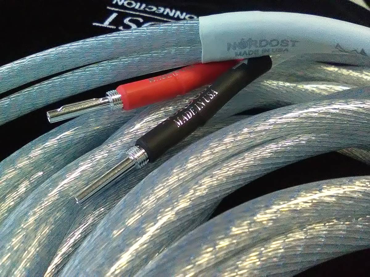 Nordost Odin 1st ge☆ 5N OFC 50Mシルバープレート スピーカー Nordost Odin 1st ge☆ 5N OFC 50Mシルバープレート スピーカー