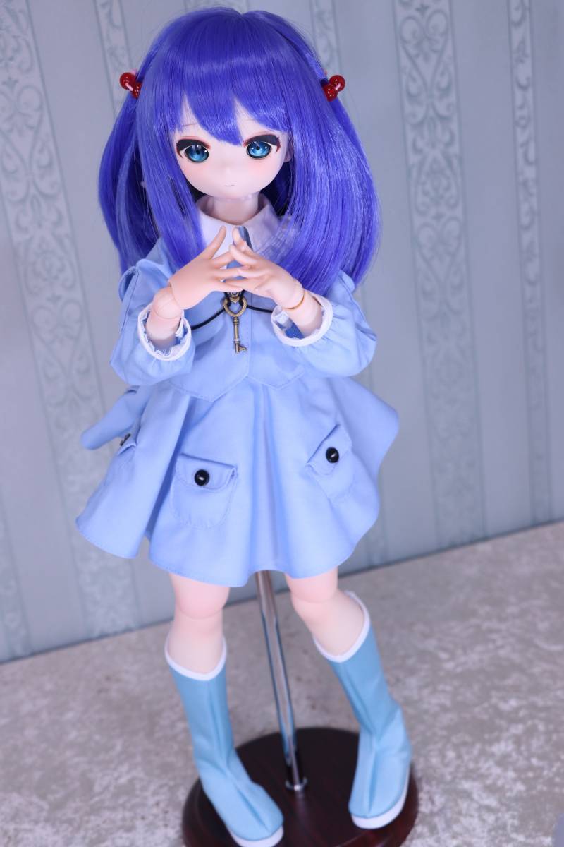 東方project 河城にとりカスタムドール imomodoll MDD1/4同寸 小胸S胸サイズ 半白/セミホワイト ボディー付きフルセットカスタム工具付き_画像7