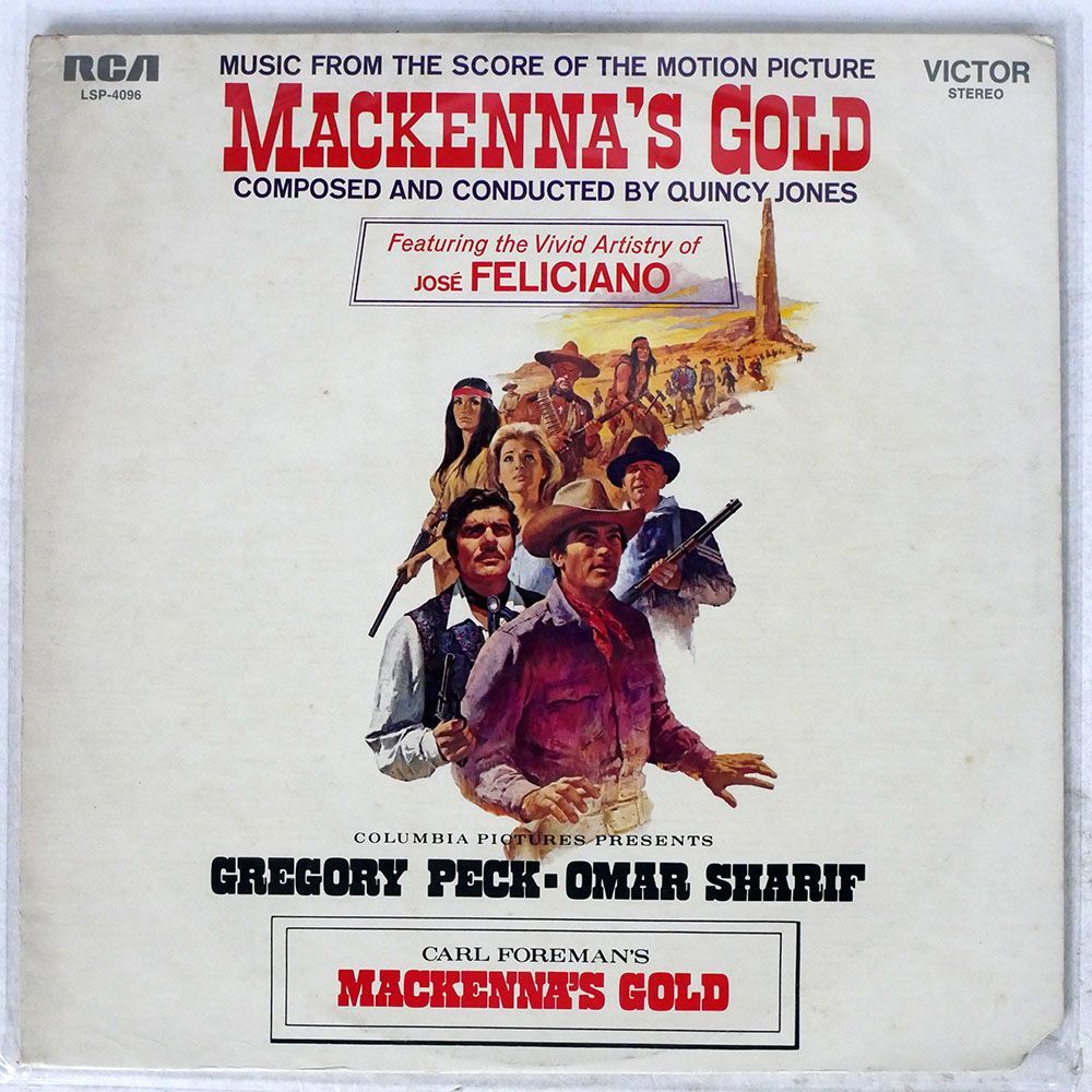 米 QUINCY JONES/MACKENNA’S GOLD/RCA VICTOR LSP4096 LP_画像1