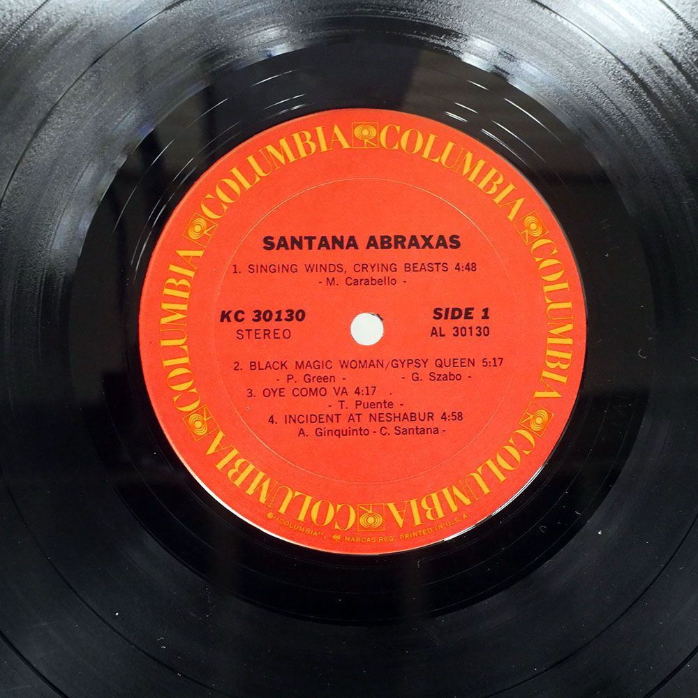 米 SANTANA/ABRAXAS/CBS INC. KC30130 LP_画像2