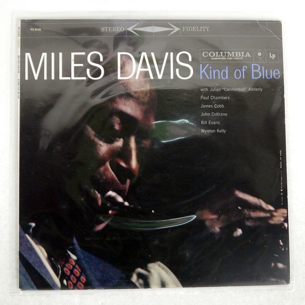 米 MILES DAVIS/KIND OF BLUE/COLUMBIA PC8163 LP_画像1